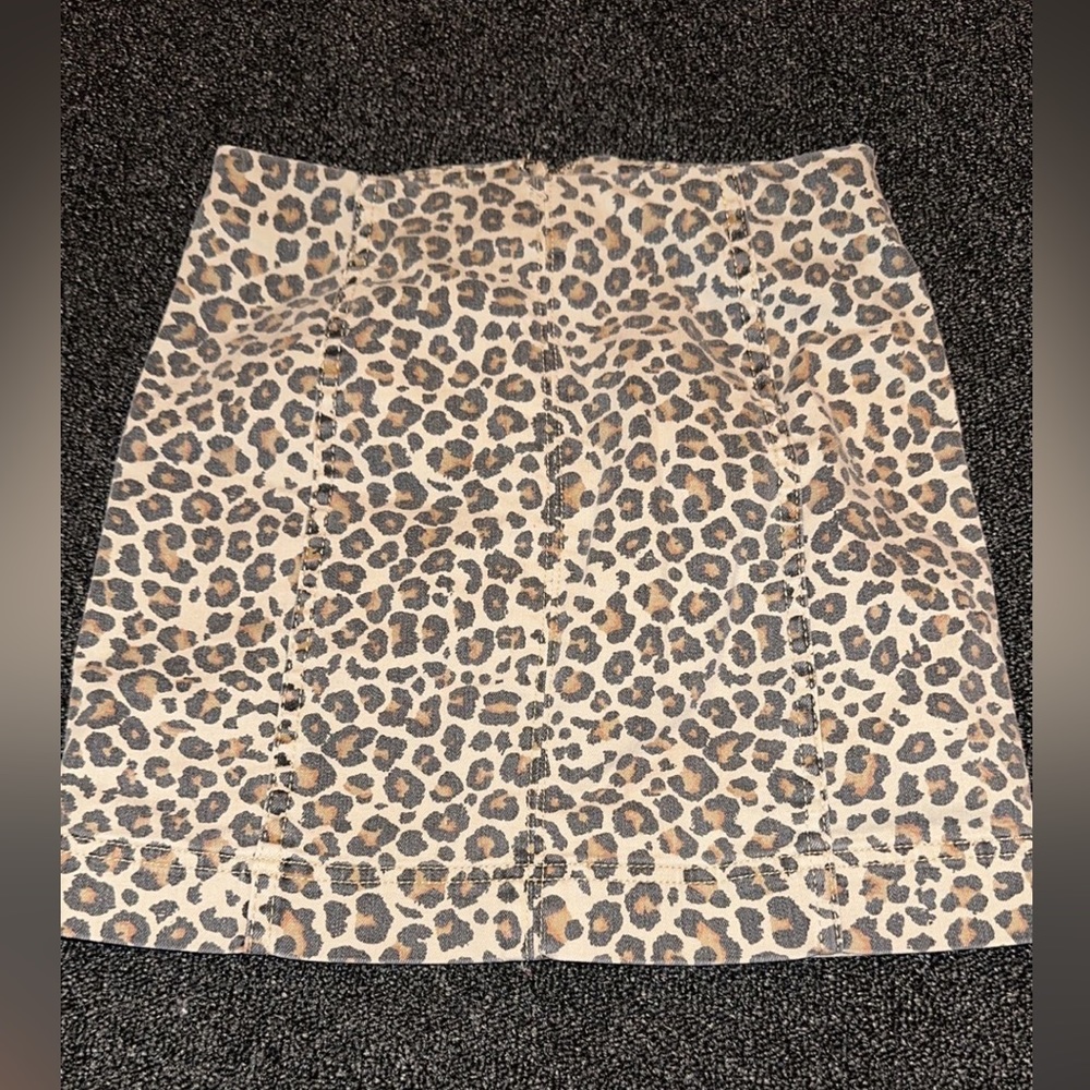 cheetah skirt